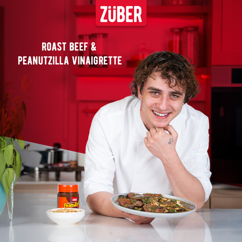 Roast Beef ve Züber Peanutzilla Vinaigrette