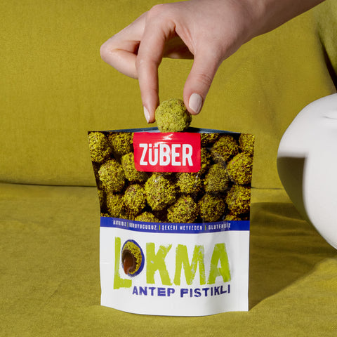 Lokma Antep Fıstıklı Meyve Topu 96gr X 6 Adet