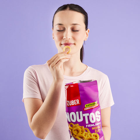 Noutos Nohut Cipsi Ekşi Krema ve Soğan Çeşnili 55gr X 6 Adet - Züber