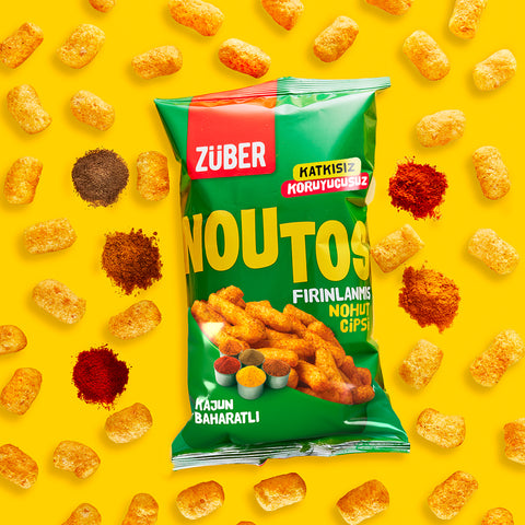 Noutos Nohut Cipsi Tanışma Paketi 55g X 6 Adet - Züber