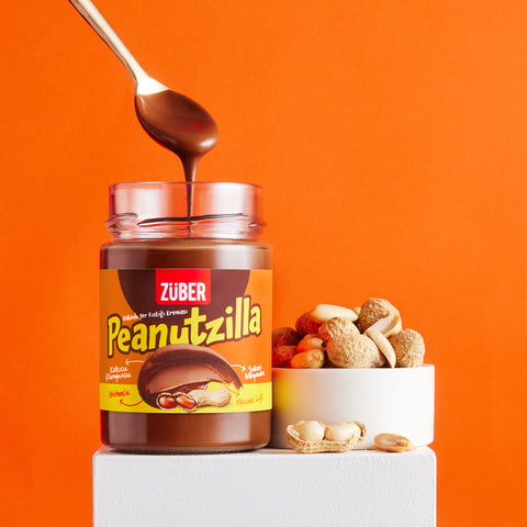 Peanutzilla Kakaolu Fıstık Kreması + Nutzilla Fındık Kreması - Züber