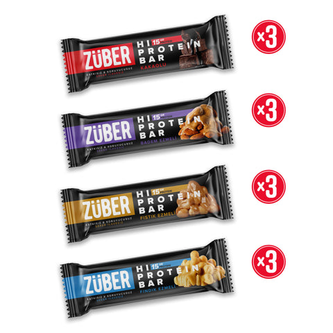 High Protein Bar Mixed Trial Pack 45g X 12 Pieces