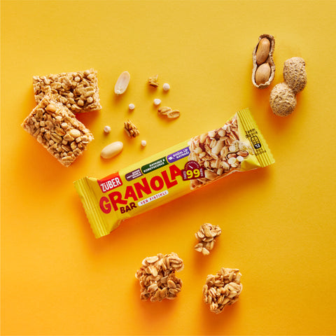 Yer Fıstıklı Granola Bar 25gr X 15 Adet - Züber