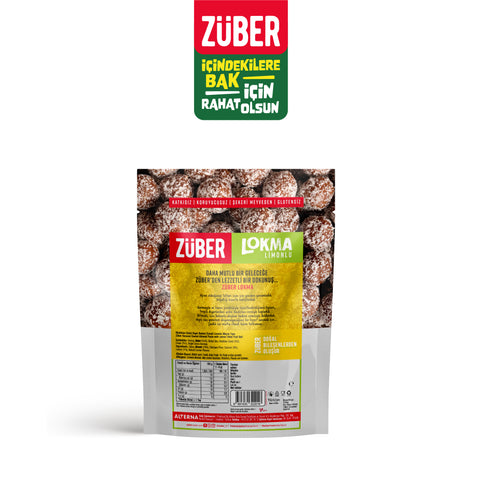 Lokma Limonlu Meyve Topu 96gr X 6 Adet - Züber