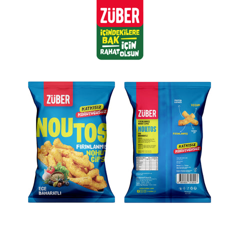 Noutos Ege Baharatlı Nohut Cipsi 55gr X 6 Adet - Züber