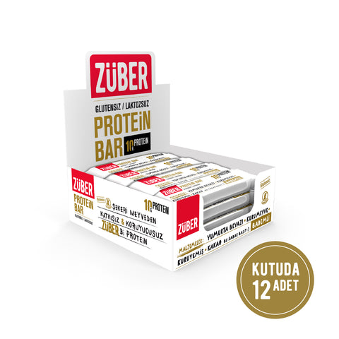 Bademli Protein Bar 40gr X 12 Adet - Züber