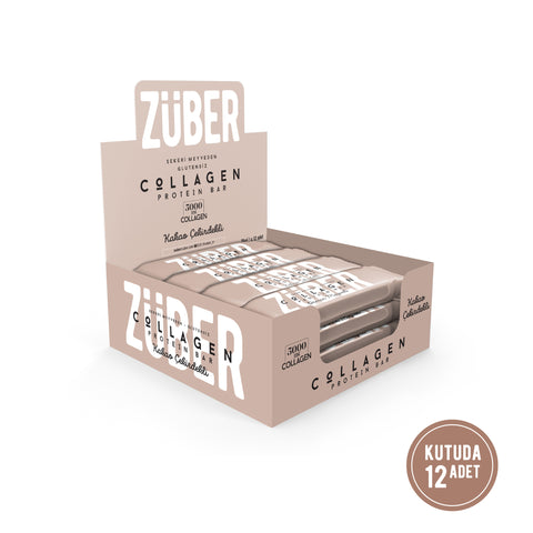 Kakao Çekirdekli Kolajen Bar 35gr X 12 Adet