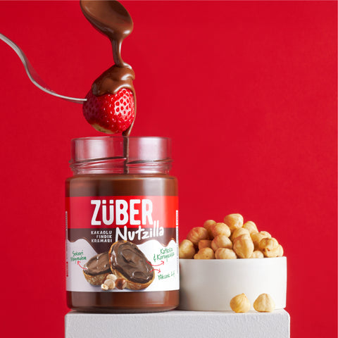 Nutzilla Hazelnut Spread with Cocoa 315 g x 3 Piece