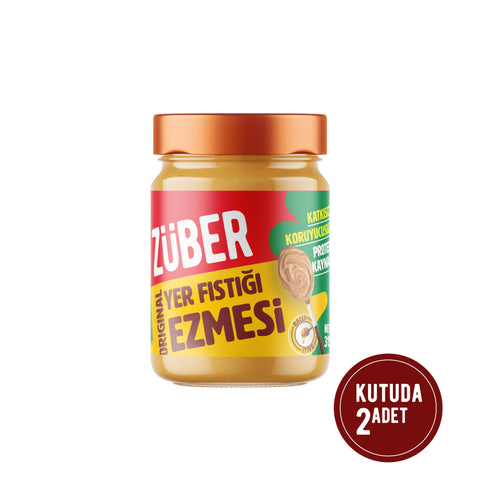 Original Fıstık Ezmesi 315gr X 2 Adet - Züber