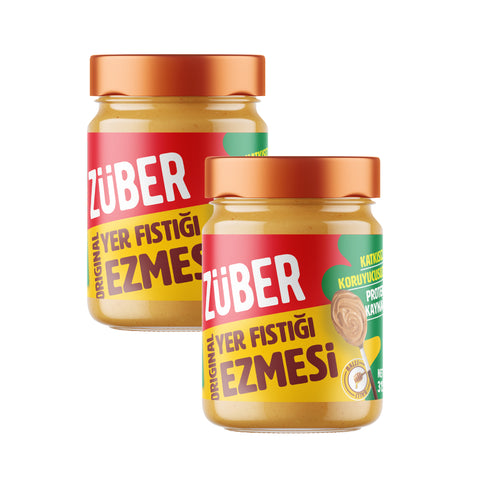 Original Fıstık Ezmesi 315gr X 2 Adet - Züber