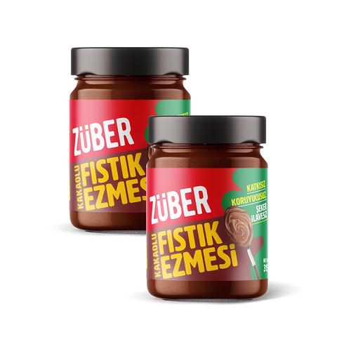 Kakaolu Yer Fıstığı Ezmesi 315gr X 2 Adet - Züber