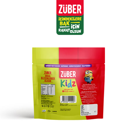 Kidz Çilekli Meyve Topu 42gr X 12 Adet - Züber