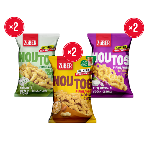 Yeni Noutos Deneme Paketi 55gr X 6 Adet - Züber