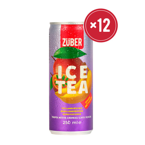 Ice Tea Tropik Meyve 250ml X 12 Adet - Züber