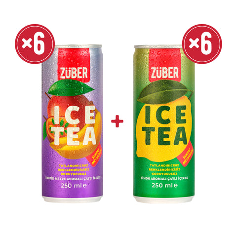 Ice Tea Tropik & Limon 250ml X 12 Adet - Züber