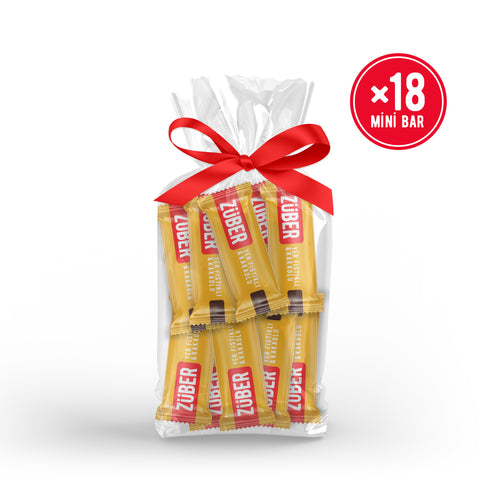 Yer Fıstıklı Kakaolu Mini Meyve Bar Paketi 20gr x 18 Adet - Züber