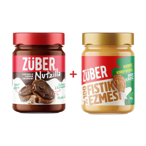 Nutzilla + %100 Fıstık Ezmesi - Züber