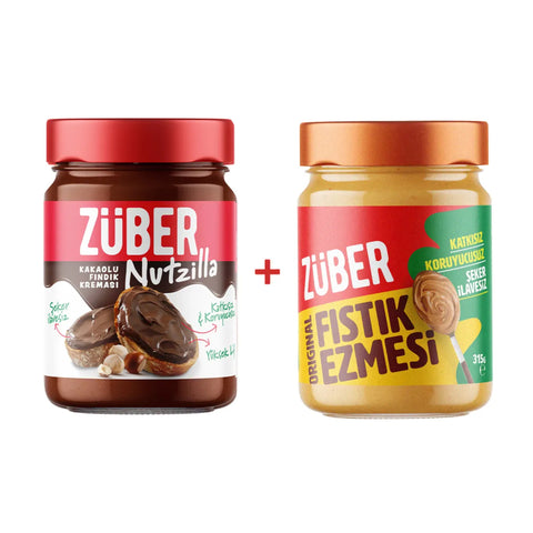 Nutzilla + Orijinal Fıstık Ezmesi - Züber