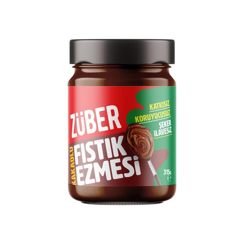 Züber Kakaolu Fıstık Ezmesi 315 Gr x 3 Adet - Züber