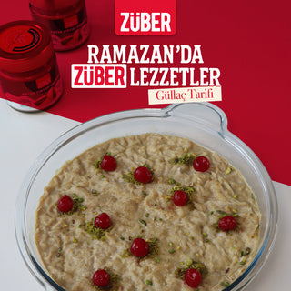 Züber Antep Fıstık Kremalı Güllaç