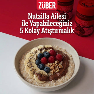 Nutzilla Ailesi ile Yapabileceğiniz 5 Kolay Atıştırmalık