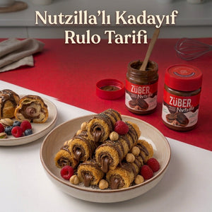 Nutzilla'lı Kadayıf Rulo Tarifi