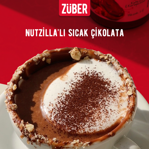 Züber Nutzilla’lı Sıcak Çikolata