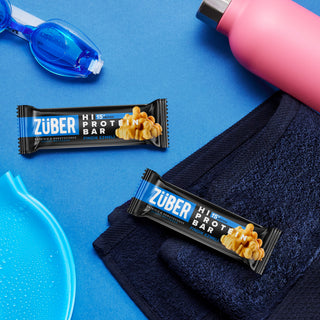 Yüksek Protein Bar Karma Deneme Paketi 45g x 12 Adet - Züber