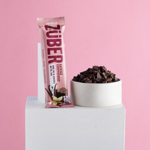 Vanilyalı ve Kakaolu Meyve Bar 40gr X 12 Adet
