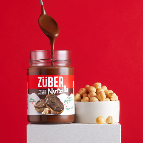 Nutzilla Hazelnut Spread with Cocoa 315 g x 3 Piece