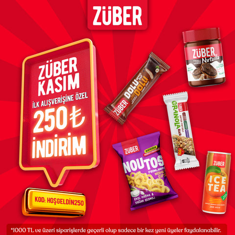 HOSGELDIN250 koduyla ilk siparişin 250 TL indirimli!