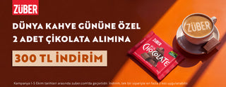 2 Adet Çikolata Alımına 300 TL İndirim!