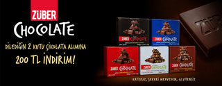 2 Adet Çikolata Ekle, 200 TL İndirim Kazan!