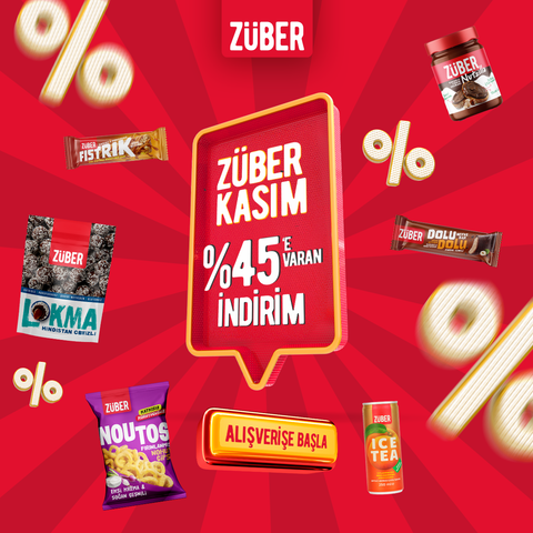 Kasım ayı boyunca %45'e varan indirimler!