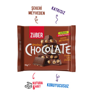 Fındıklı Sütlü Çikolata 42g x 6 Adet