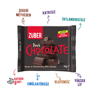 Bitter Çikolata 42g x 6 Adet