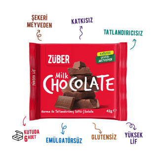 Sütlü Çikolata 42g x 6 Adet