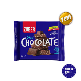 Pirinç Patlaklı Sütlü Çikolata 35g x 6 Adet