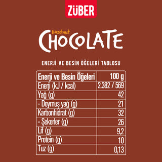 Fındıklı Sütlü Çikolata 42g x 6 Adet