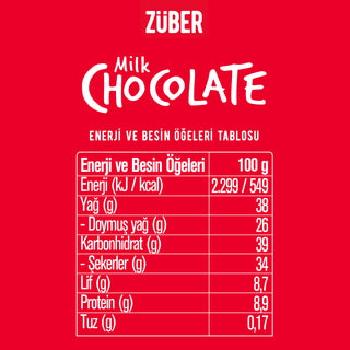 Sütlü Çikolata 42g x 6 Adet
