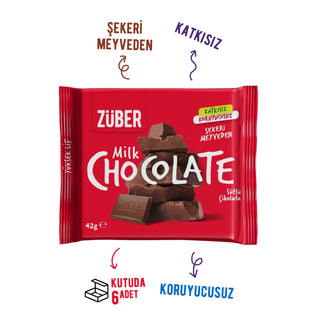 Sütlü Çikolata 42g x 6 Adet