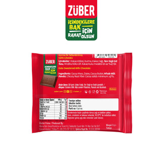 Sütlü Çikolata 42g x 6 Adet