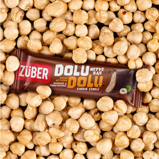 Dolu Dolu Fındık Ezmeli Meyve Bar 30gr X 12 Adet - Züber