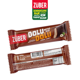 Dolu Dolu Fındık Ezmeli Meyve Bar 30gr X 12 Adet - Züber