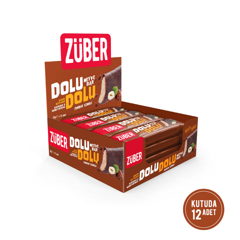 Dolu Dolu Fındık Ezmeli Meyve Bar 30gr X 12 Adet