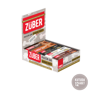 Protein Bar Deneme Paketi X 12 Adet - Züber