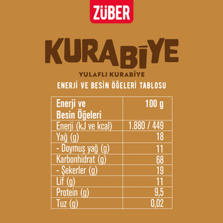 Orijinal Yulaflı & Kakaolu Yulaflı Kurabiye Deneme Paketi 80g x 6 Adet - Züber
