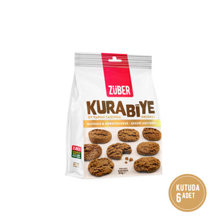 Orijinal Yulaflı Kurabiye 80g x 6 Adet (Ev Yapımı Tadında) - Züber