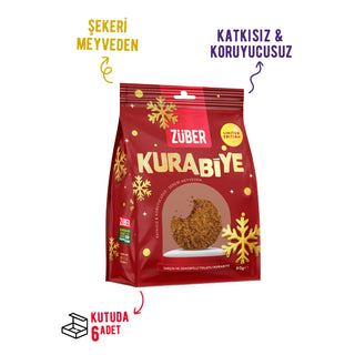 Tarçın ve Zencefilli Yulaflı Kurabiye 80g x 6 Adet - Züber