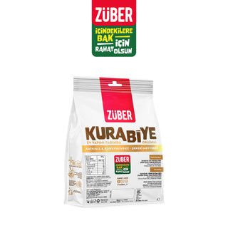Orijinal Yulaflı Kurabiye 80g x 6 Adet (Ev Yapımı Tadında) - Züber